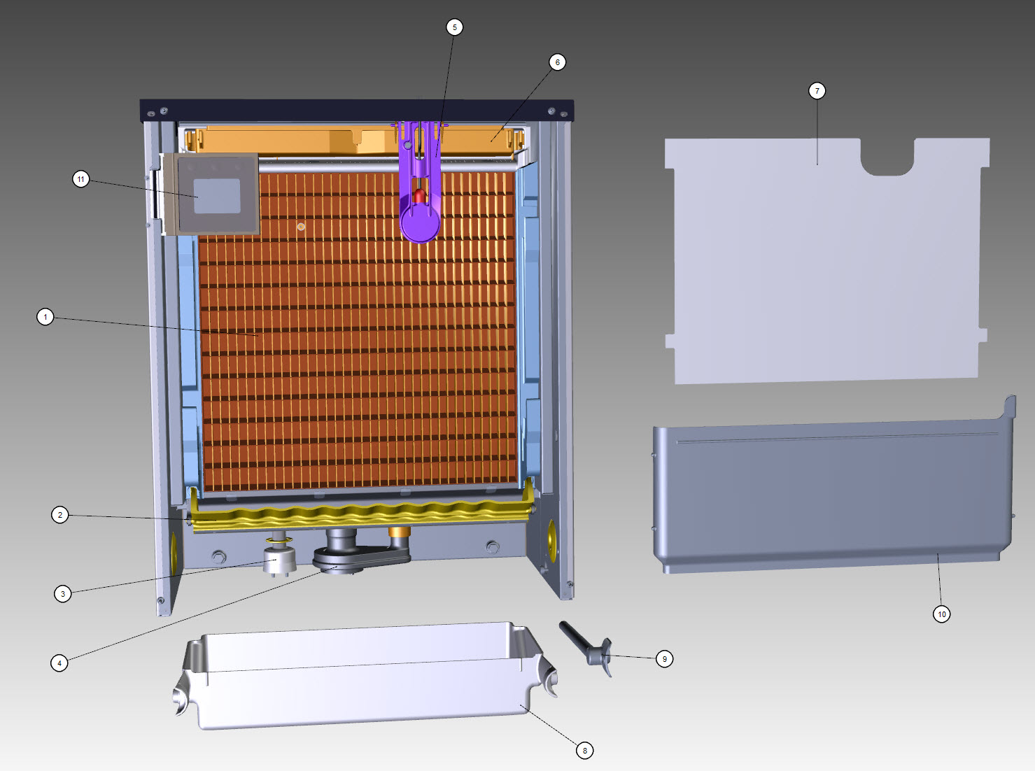 IBF0820C - Evaporator Compartment